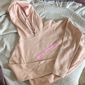 Pastel Pink That Glo Though Sweatshirt cropped light baby glowing skin skincare